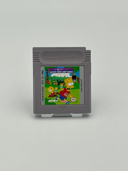 Bart Simpson, Escape from Camp Deadly - Game Boy Cartridge
