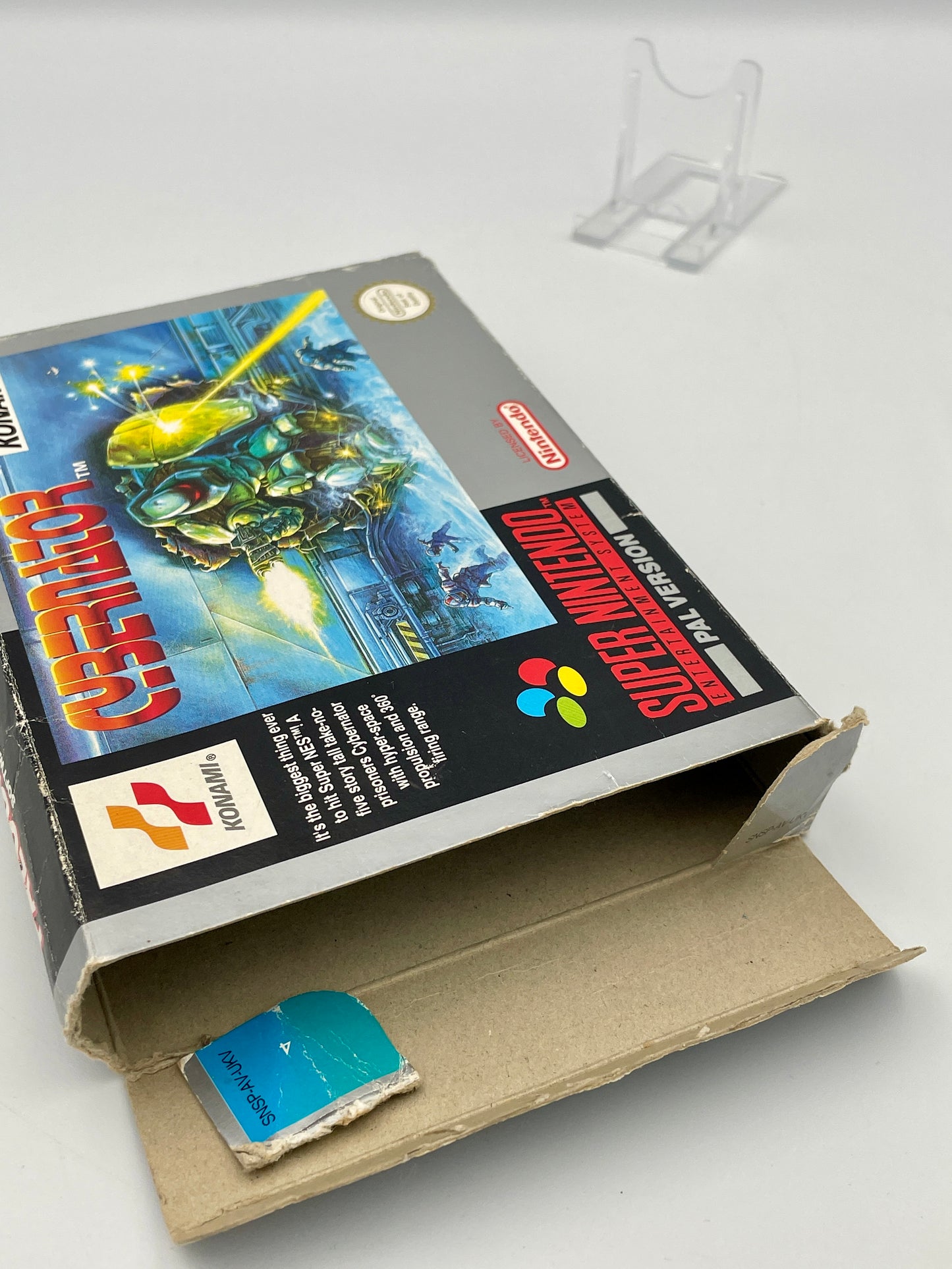 Cybernator SNES Game PAL
