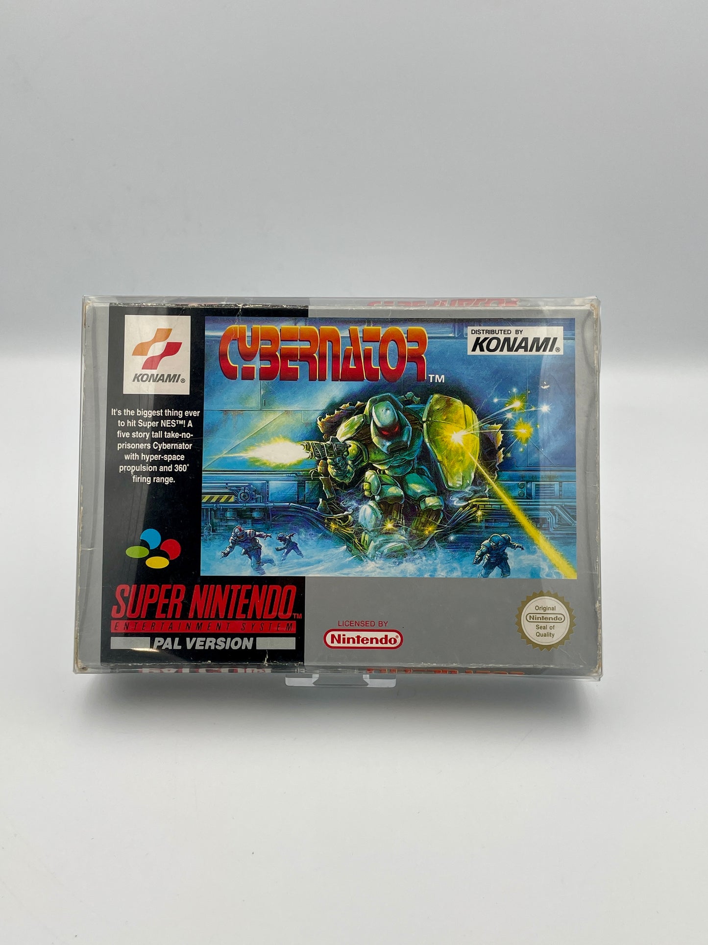 Cybernator SNES Game PAL