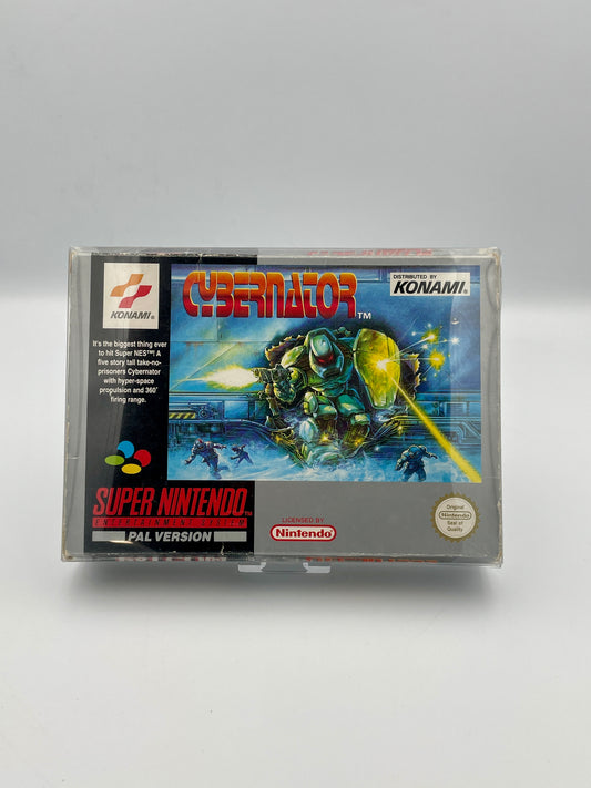 Cybernator SNES Game PAL