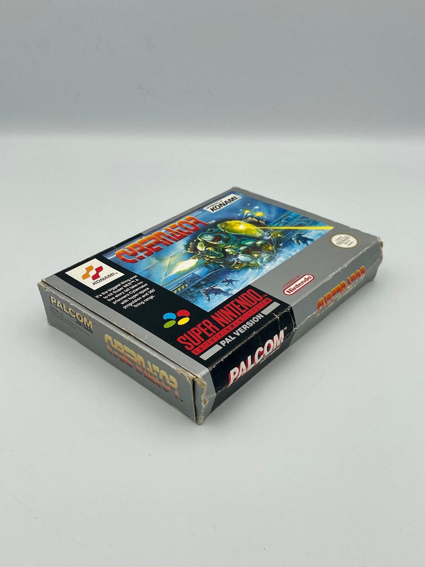 Cybernator SNES Game PAL