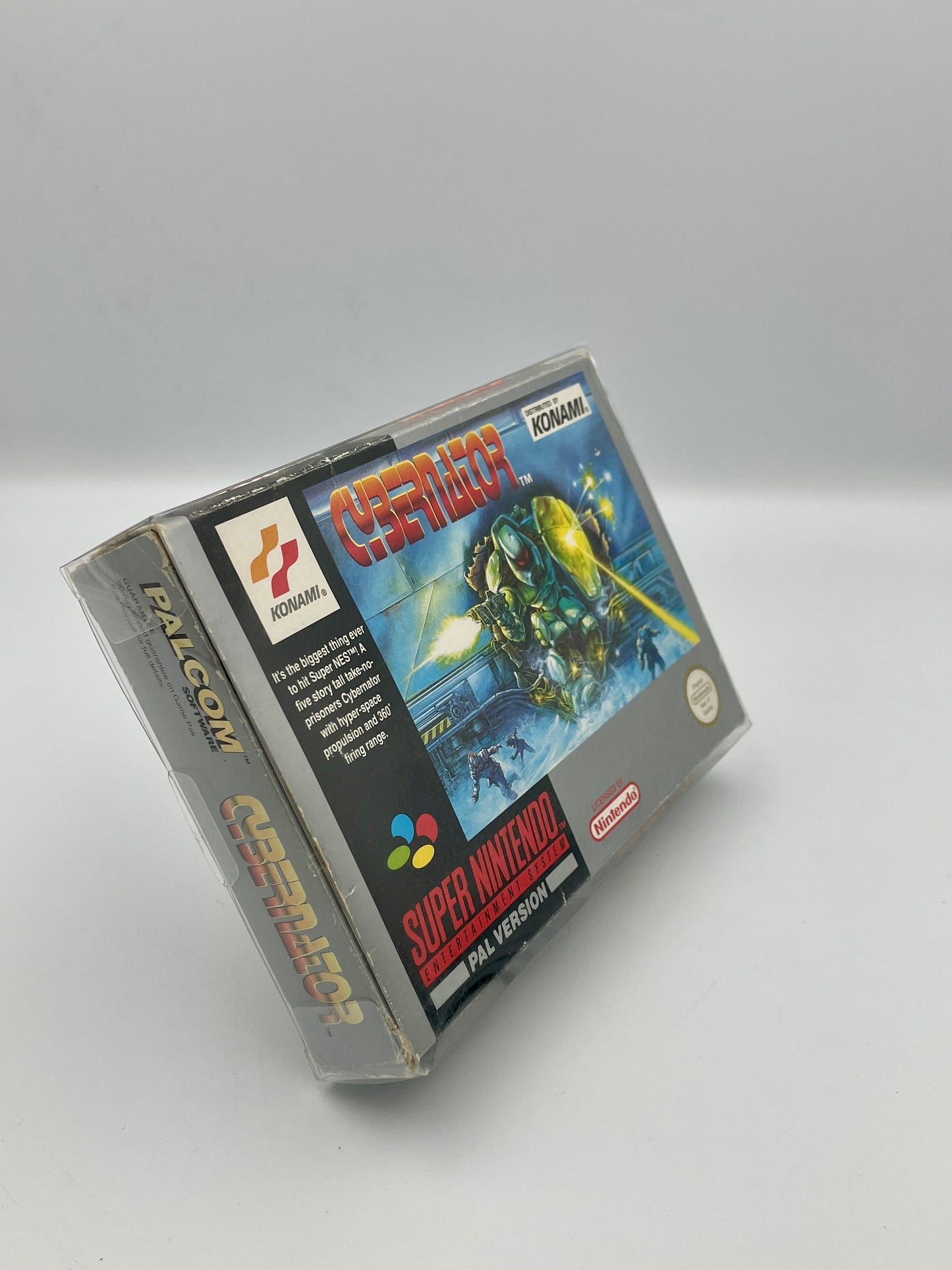 Cybernator SNES Game PAL