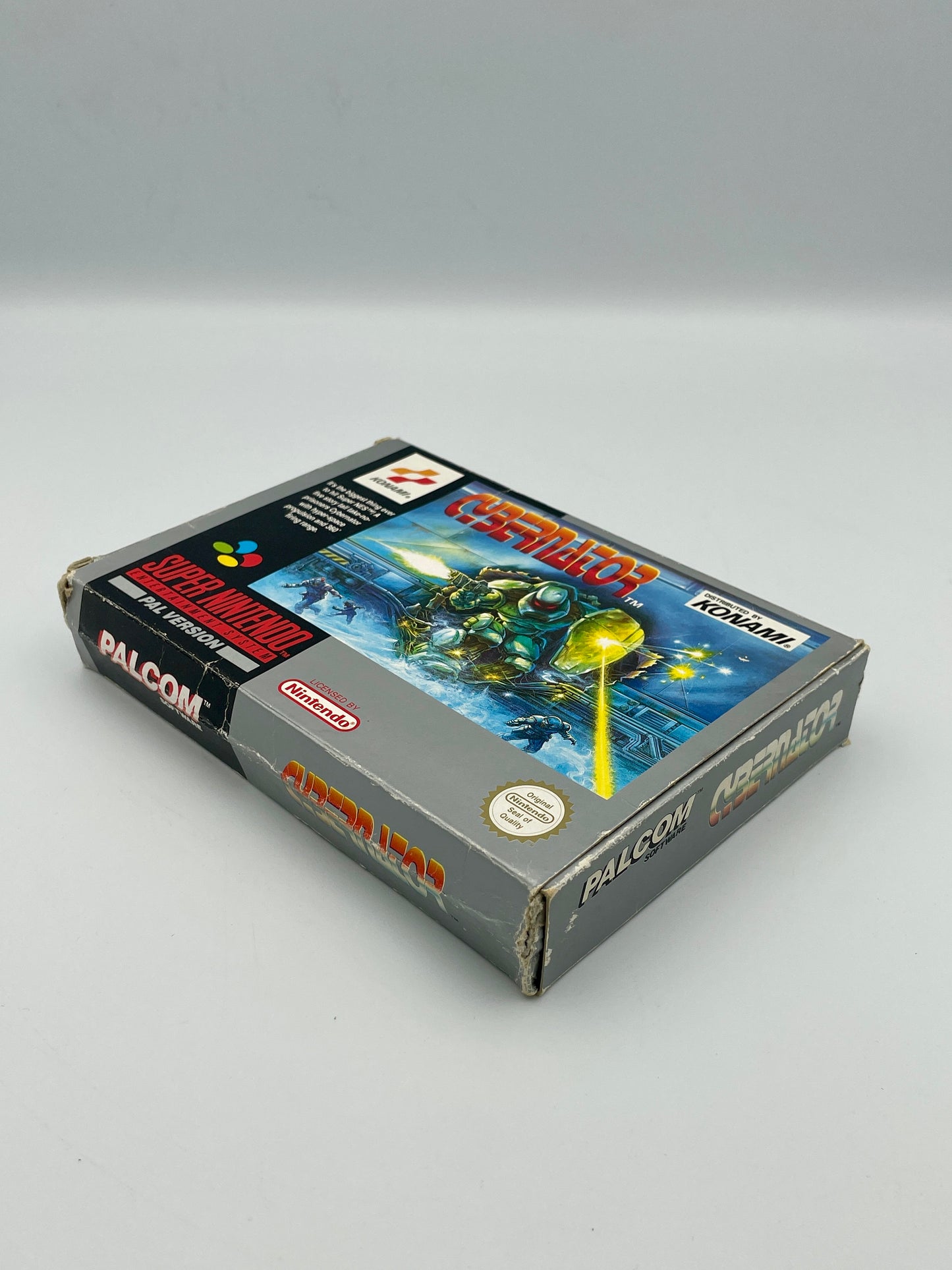 Cybernator SNES Game PAL