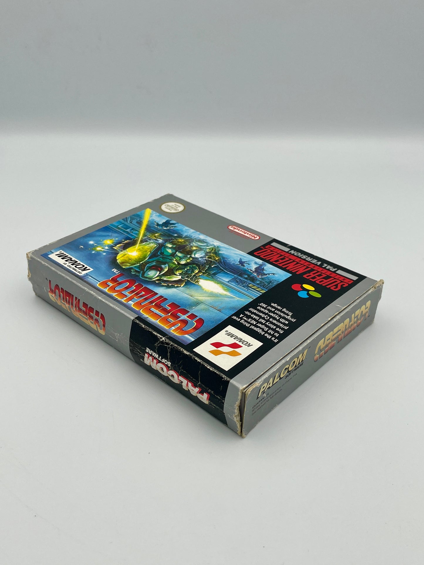 Cybernator SNES Game PAL
