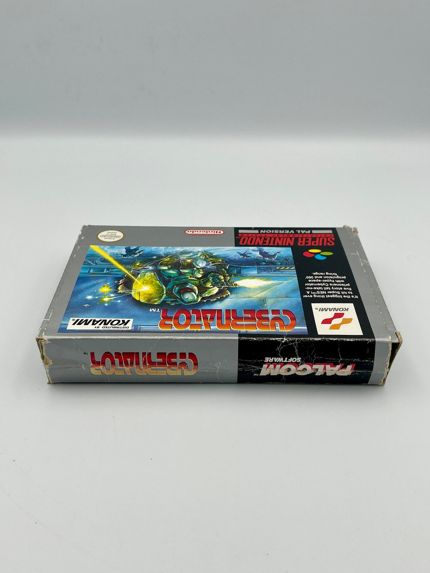 Cybernator SNES Game PAL