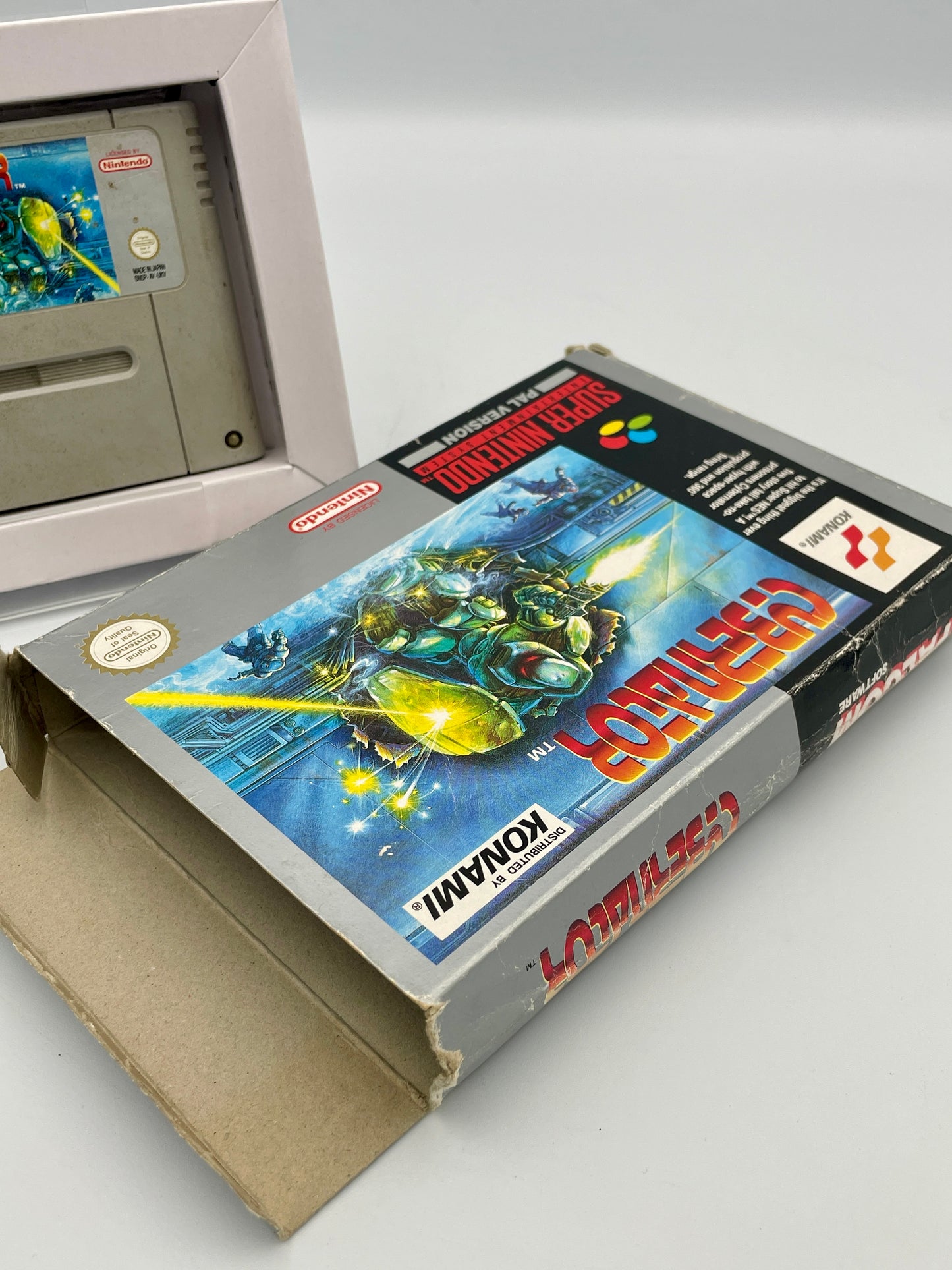 Cybernator SNES Game PAL