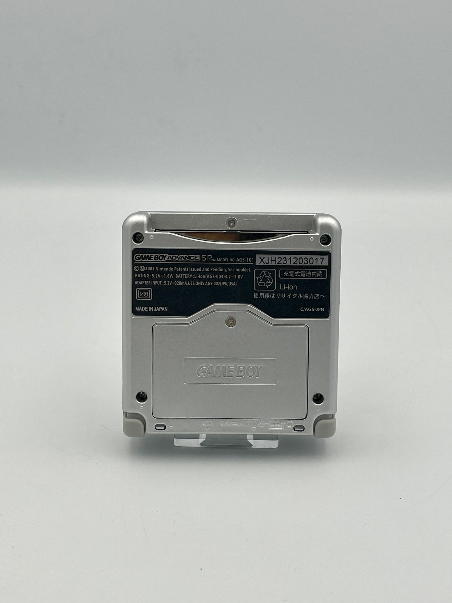 Game Boy Advance SP Cool Silver