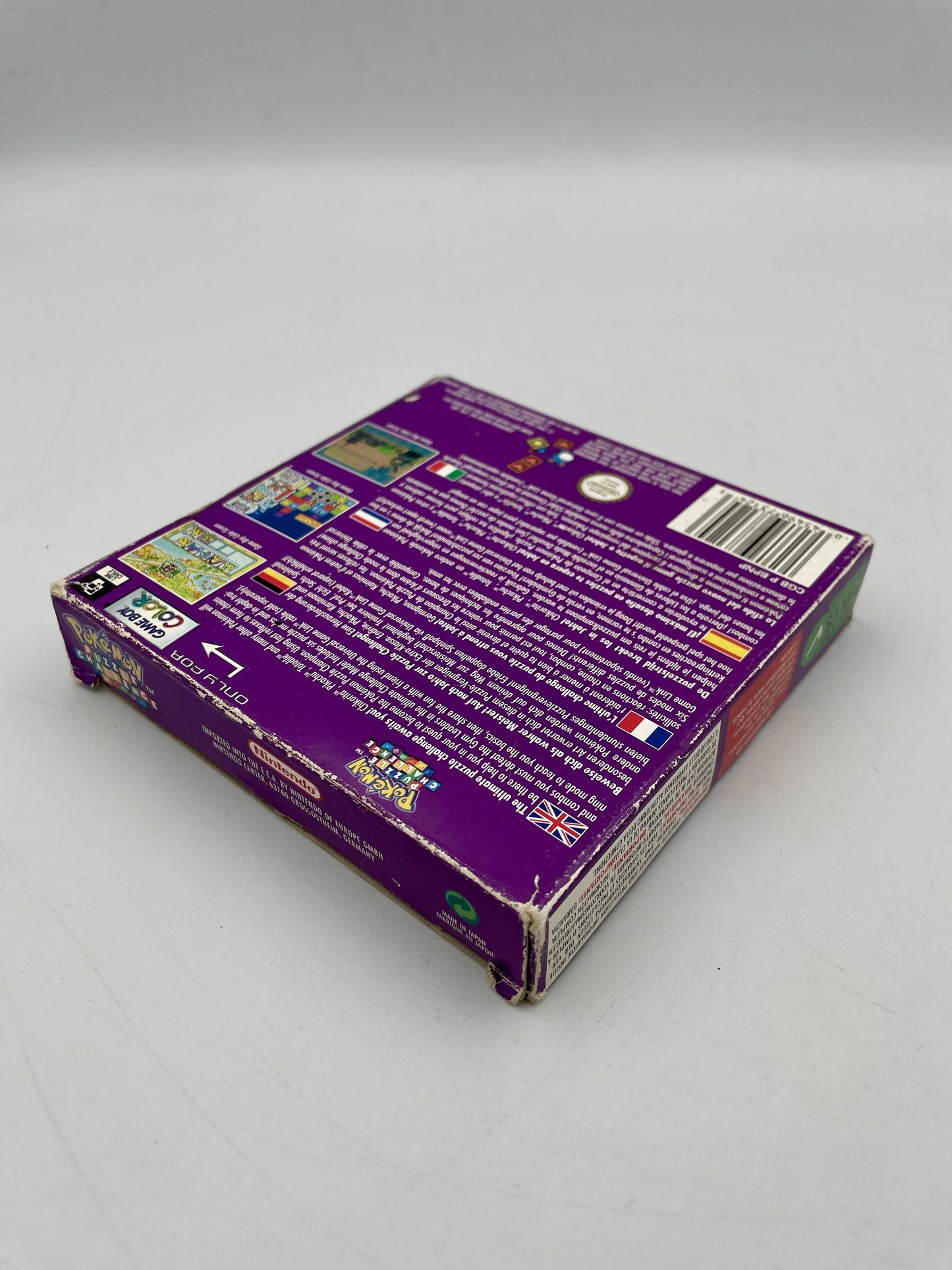 Game Boy Color Pokémon Puzzle Challenge complete in box with original cartridge, manual and artwork