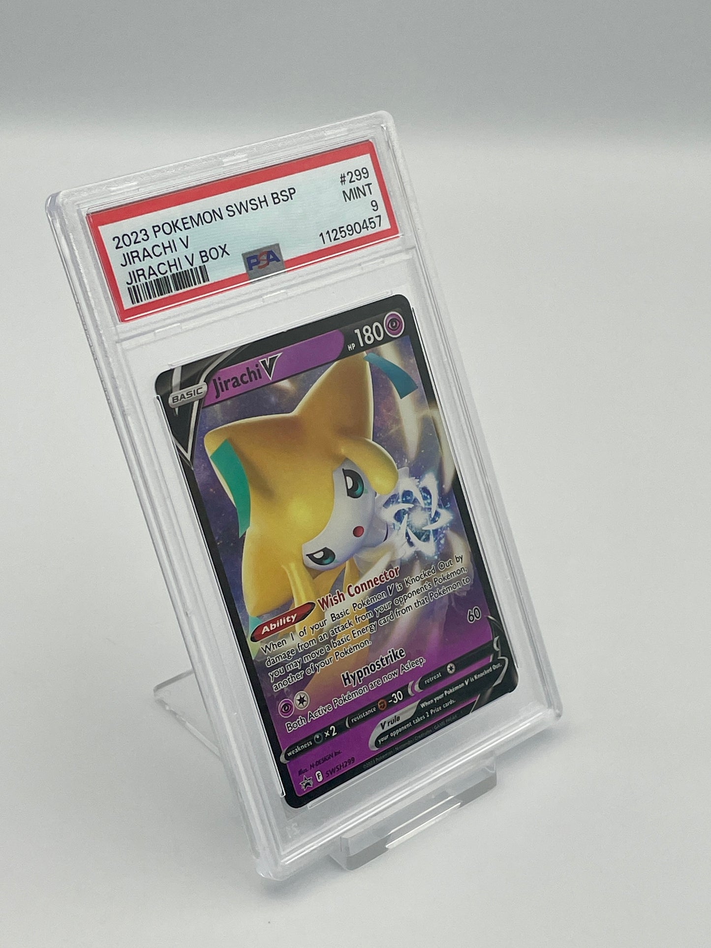 Jirachi V Promo #299 - Jirachi V Box - PSA 9