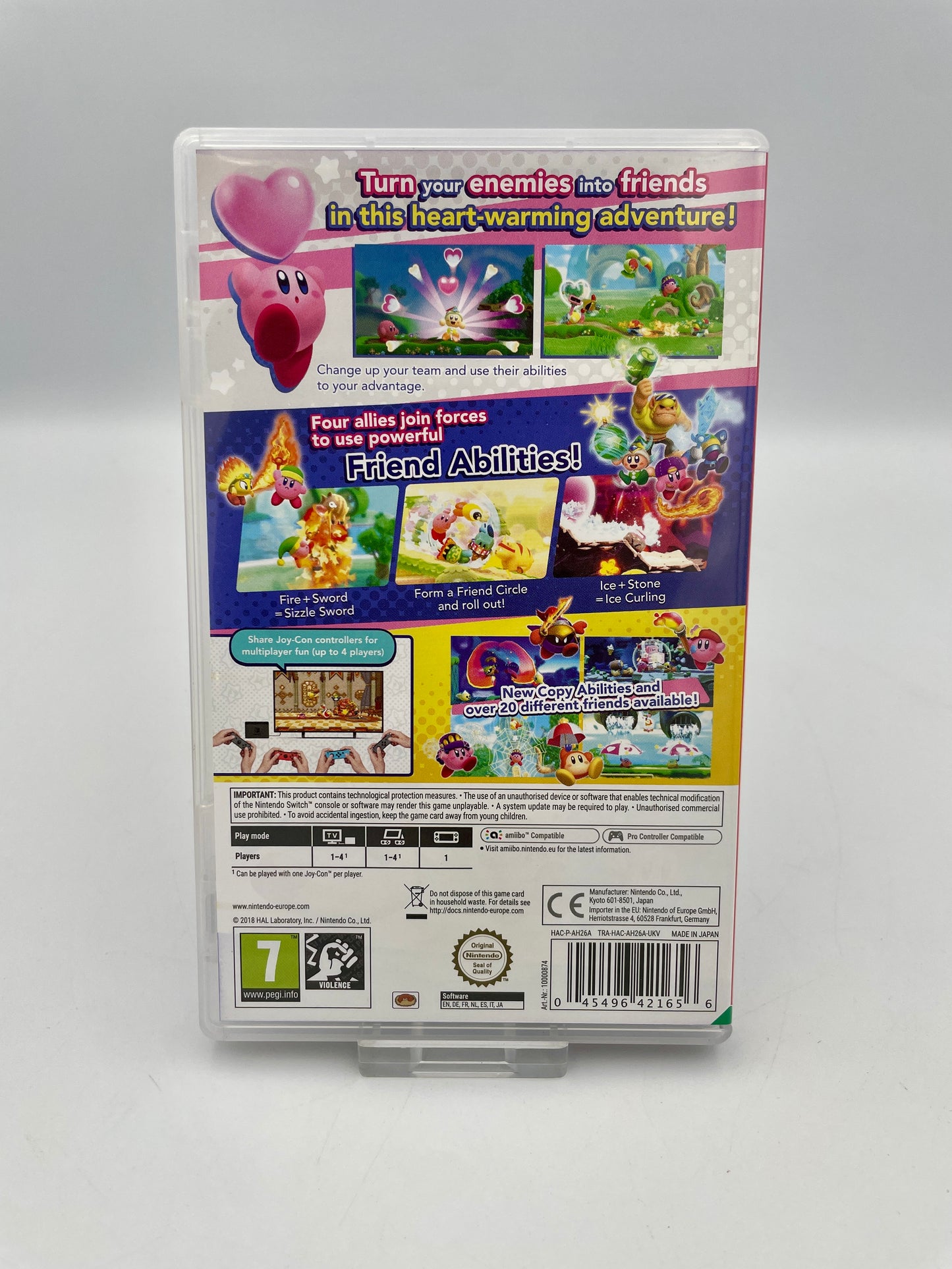 Kirby Star Allies co-op multiplayer platformer Nintendo game