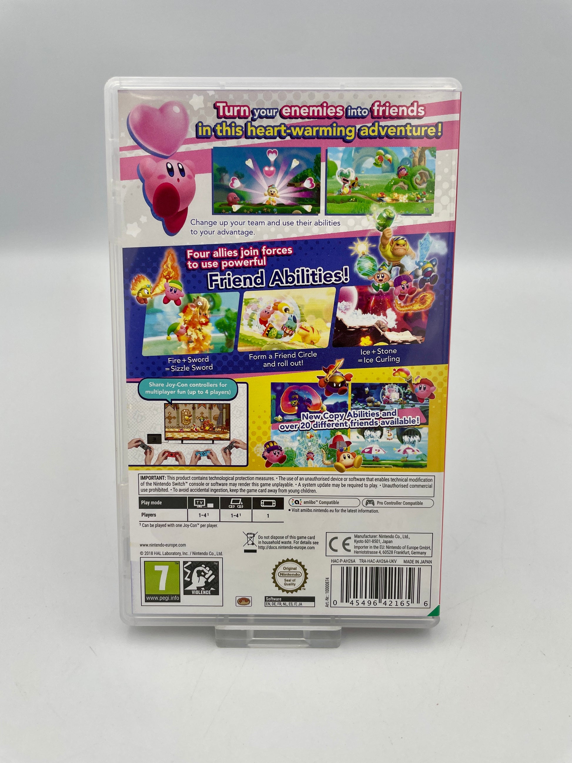 Kirby Star Allies co-op multiplayer platformer Nintendo game