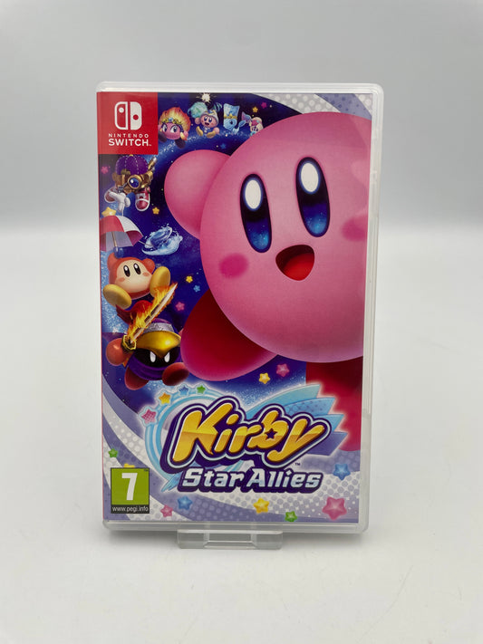 Kirby Star Allies Nintendo Switch game case and cartridge