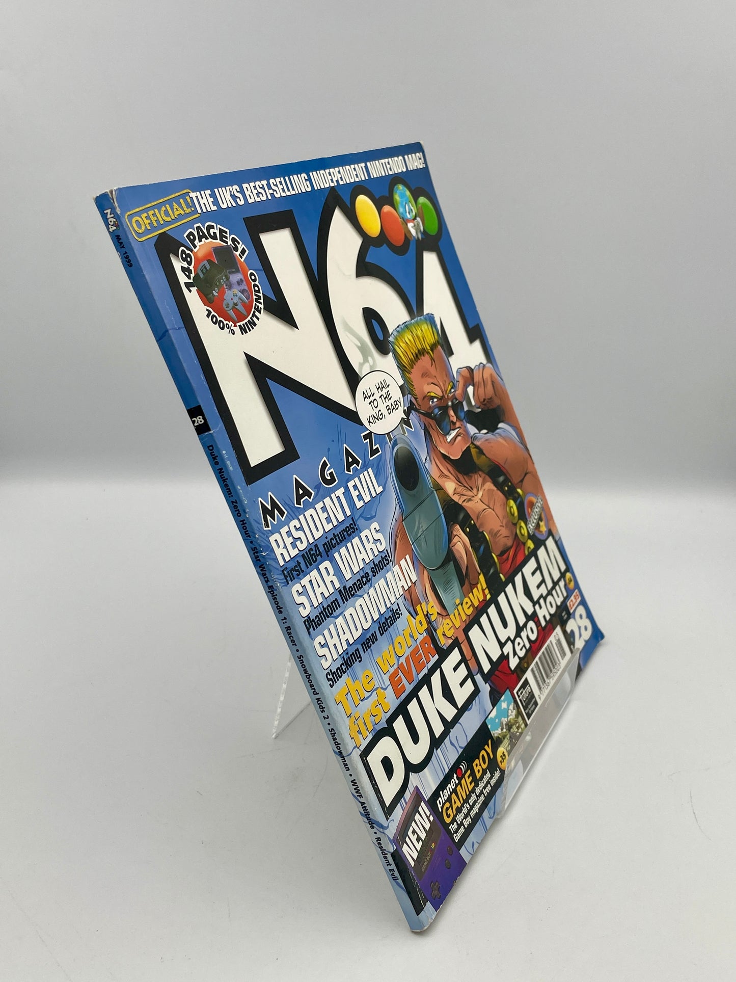 N64 Magazine Nintendo Duke Nukem - Issue 28 - 1999