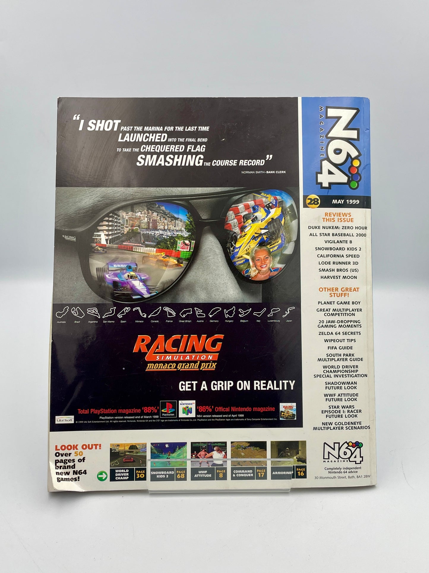 N64 Magazine Nintendo Duke Nukem - Issue 28 - 1999