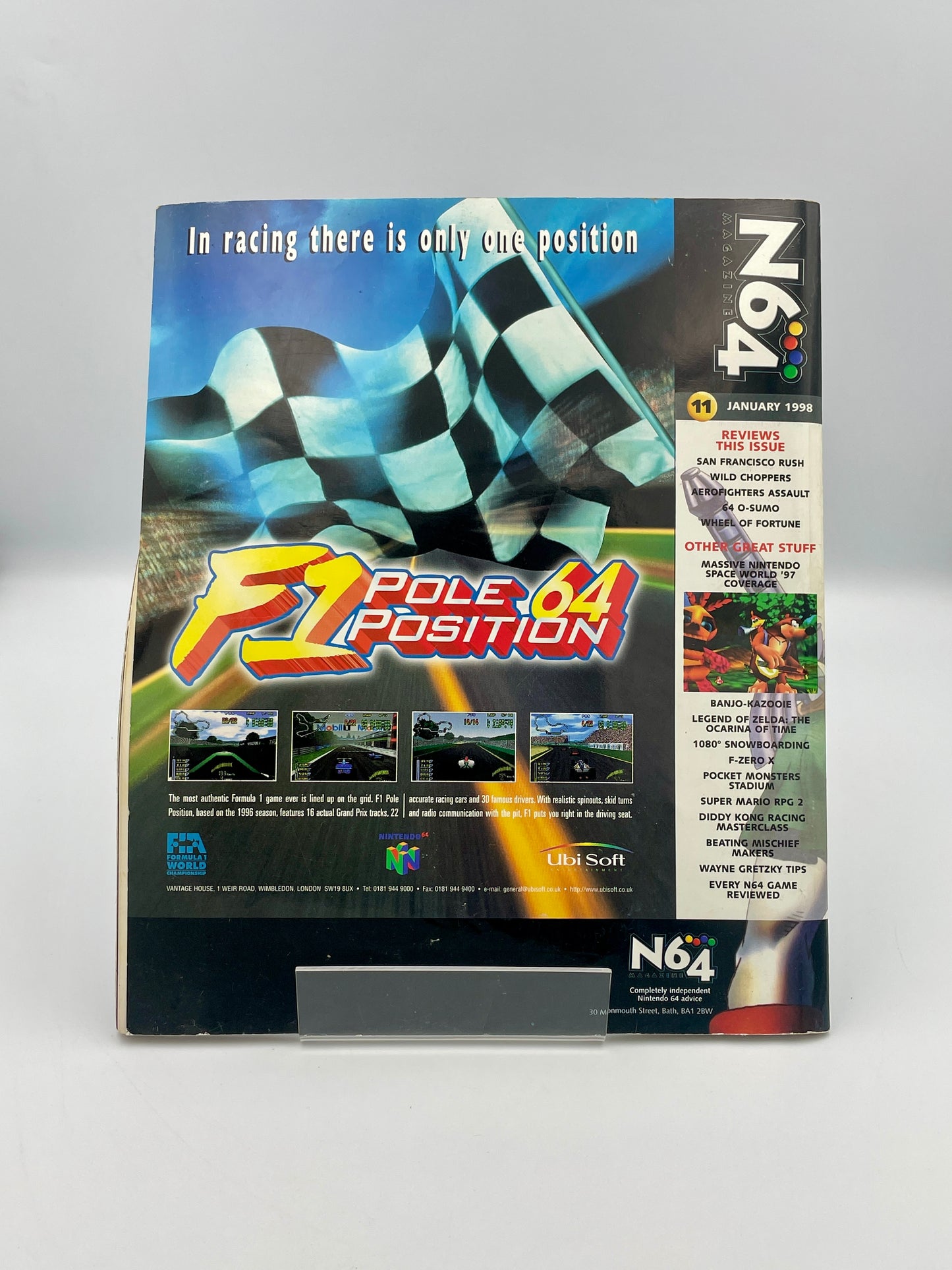 N64 Magazine Zelda Ocarina of Time Edition - Issue 11 - 1998