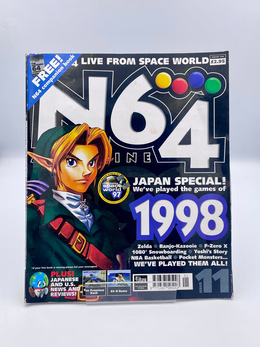 N64 Magazine Zelda Ocarina of Time Edition - Issue 11 - 1998