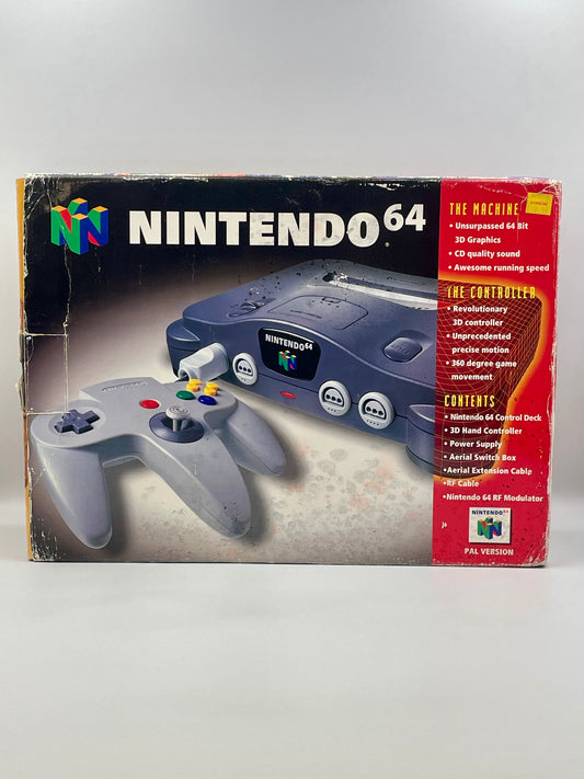 Nintendo 64 Console – Boxed (Official PAL Version)