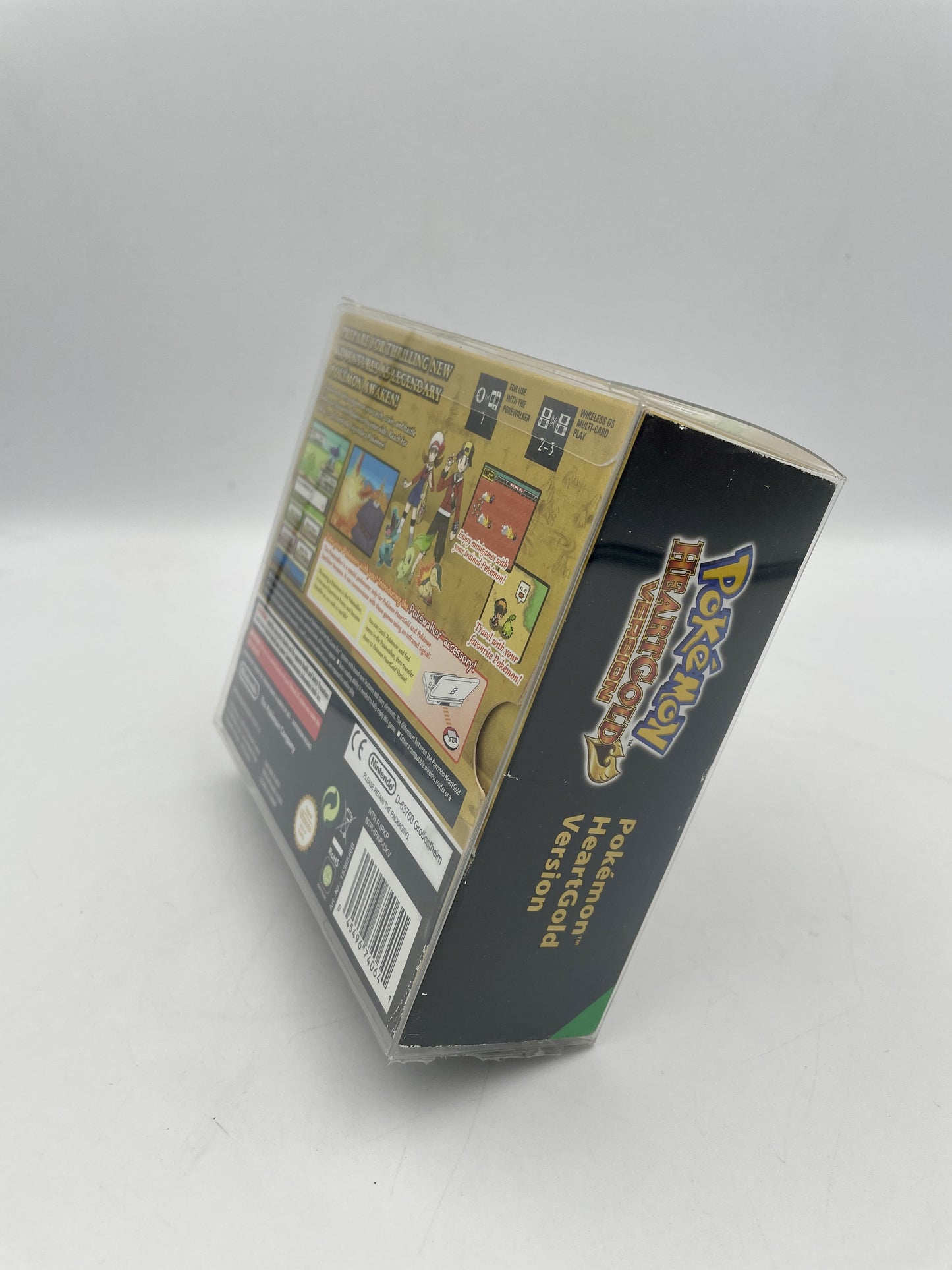 Nintendo DS Pokémon HeartGold complete in box with game cartridge, case, manuals and Pokéwalker accessory
