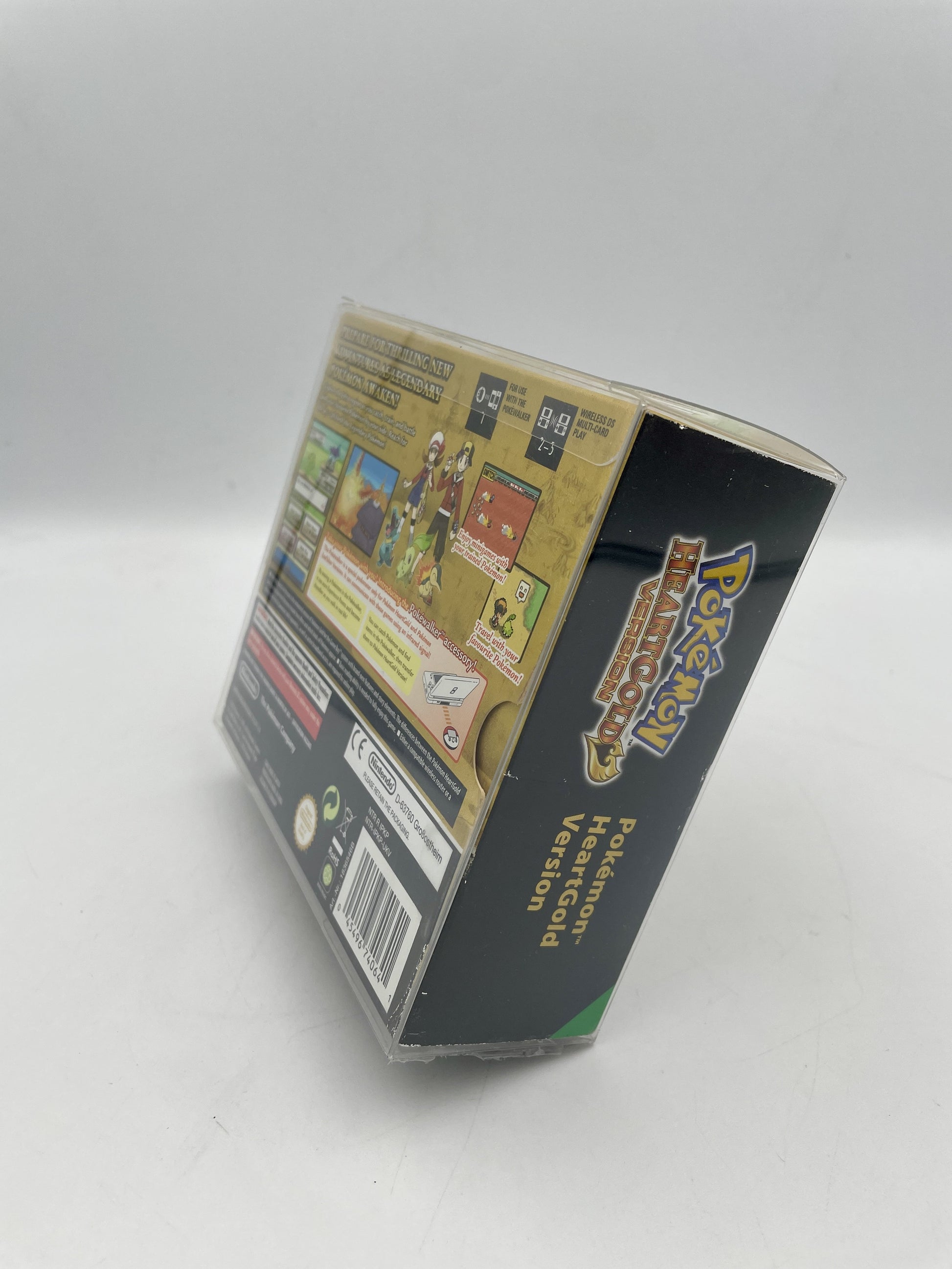 Nintendo DS Pokémon HeartGold complete in box with game cartridge, case, manuals and Pokéwalker accessory