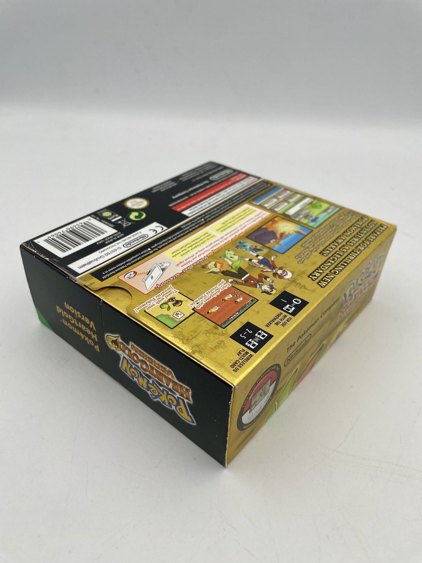 Nintendo DS Pokémon HeartGold complete in box with game cartridge, case, manuals and Pokéwalker accessory