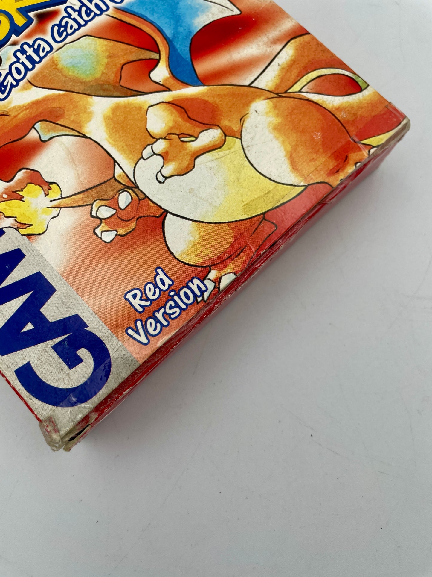 Cartoon box with a character and 'Red Version' text on a white background