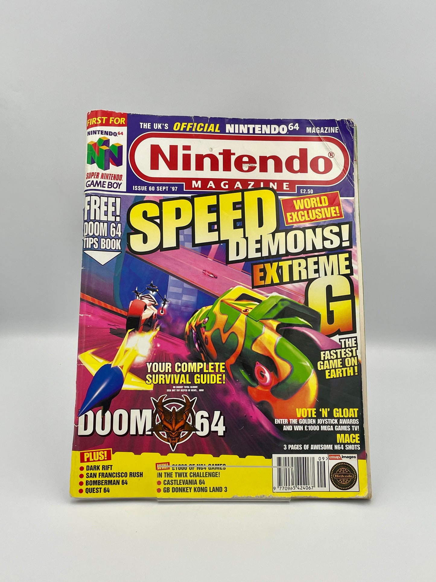 Nintendo Magazine Extreme G N64 Edition - Issue 60 - 1997