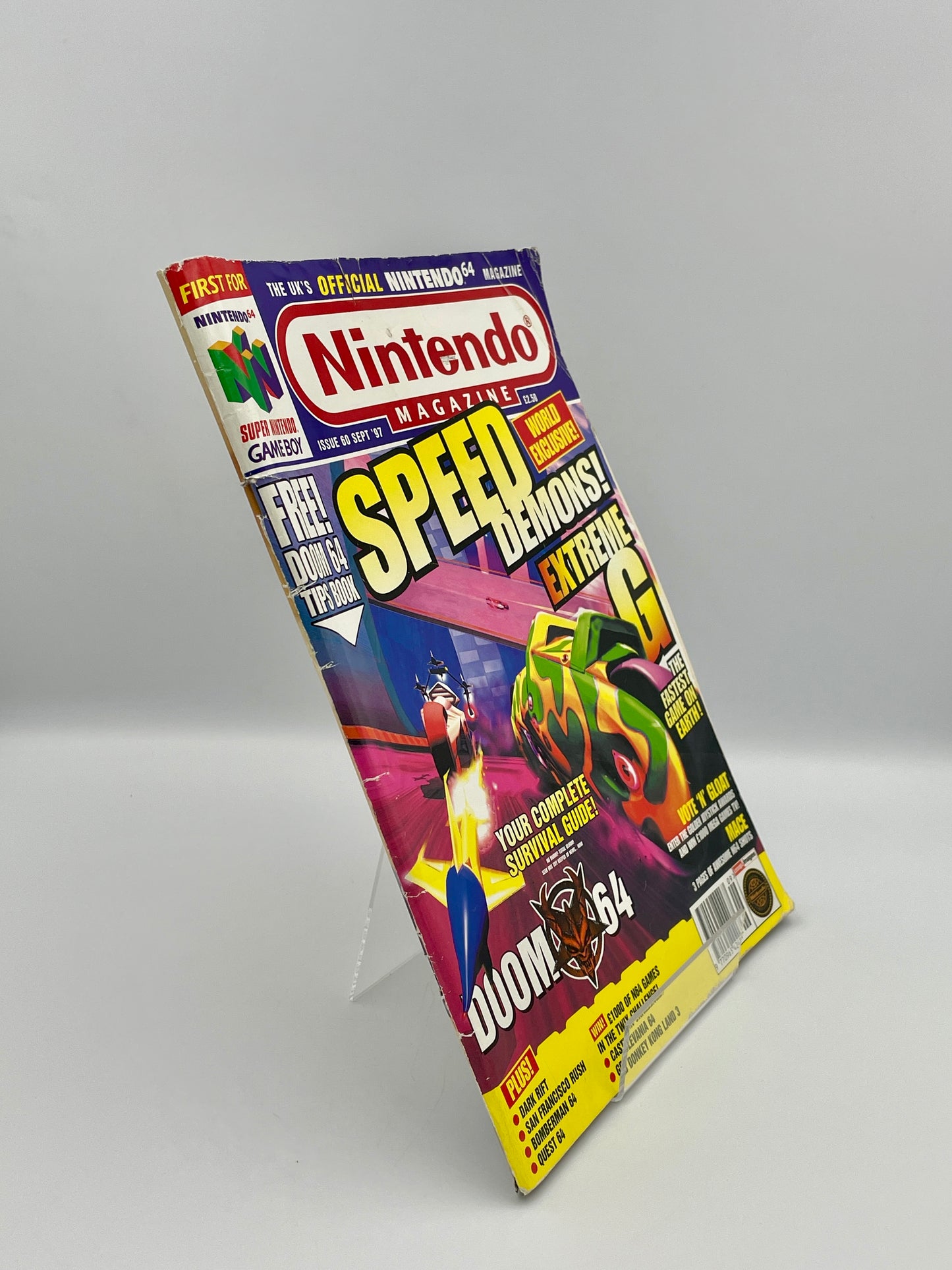 Nintendo Magazine Extreme G N64 Edition - Issue 60 - 1997