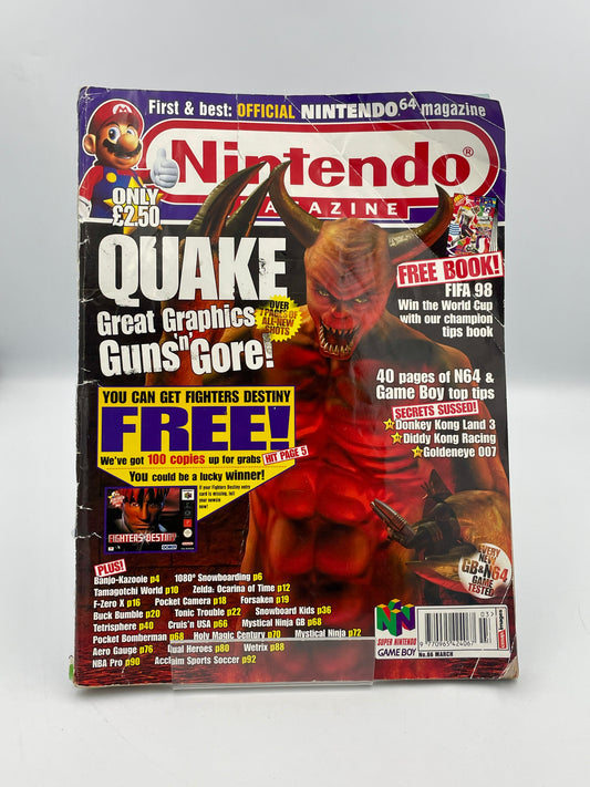 Nintendo Magazine Quake - Issue 66 - 1998