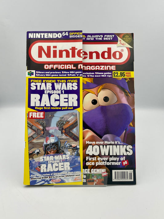 Nintendo Official Magazine 40 Winks - Issue 81 - 1999