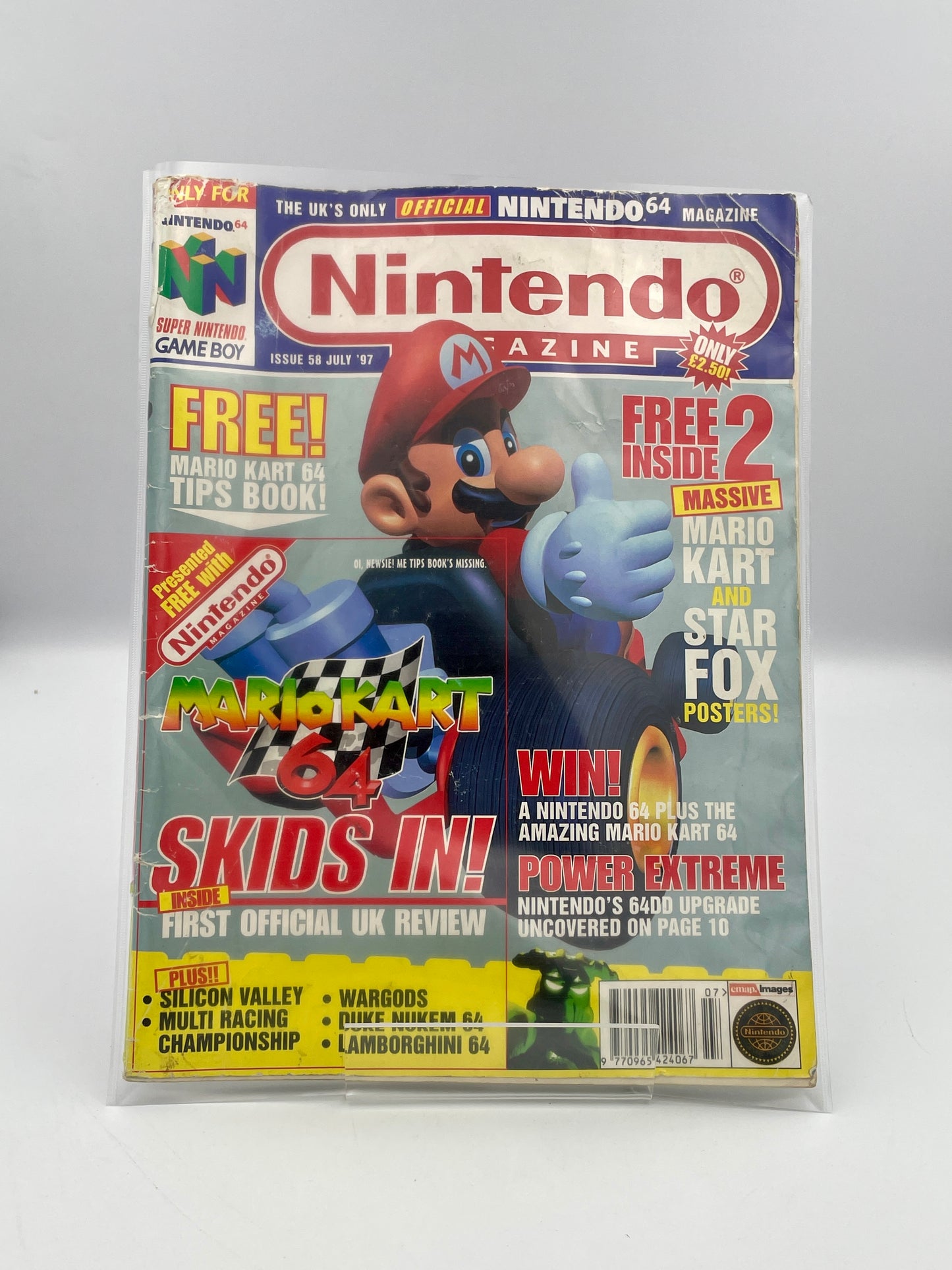 Nintendo Official Magazine Mario Kart - Issue 58 - 1997