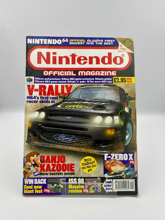Nintendo Official Magazine V-Rally - Issue 72 - 1998