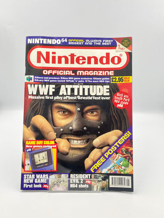 Nintendo Official Magazine WWF Attitude Edition - Issue 80 - 1999