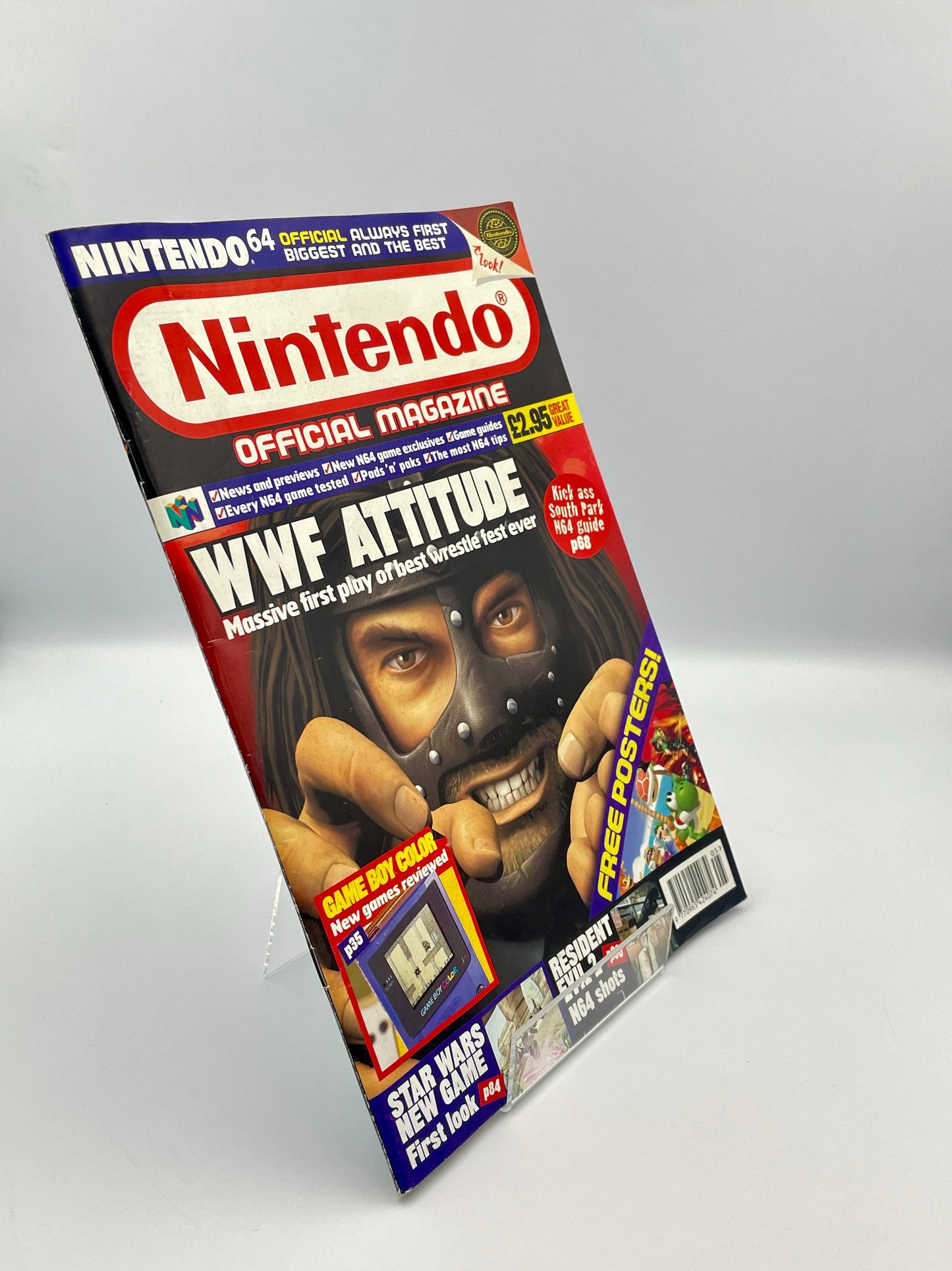 Nintendo Official Magazine WWF Attitude Edition - Issue 80 - 1999