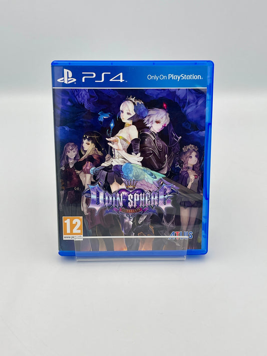 PlayStation 4 game case for 'Odin Sphere' on a white background