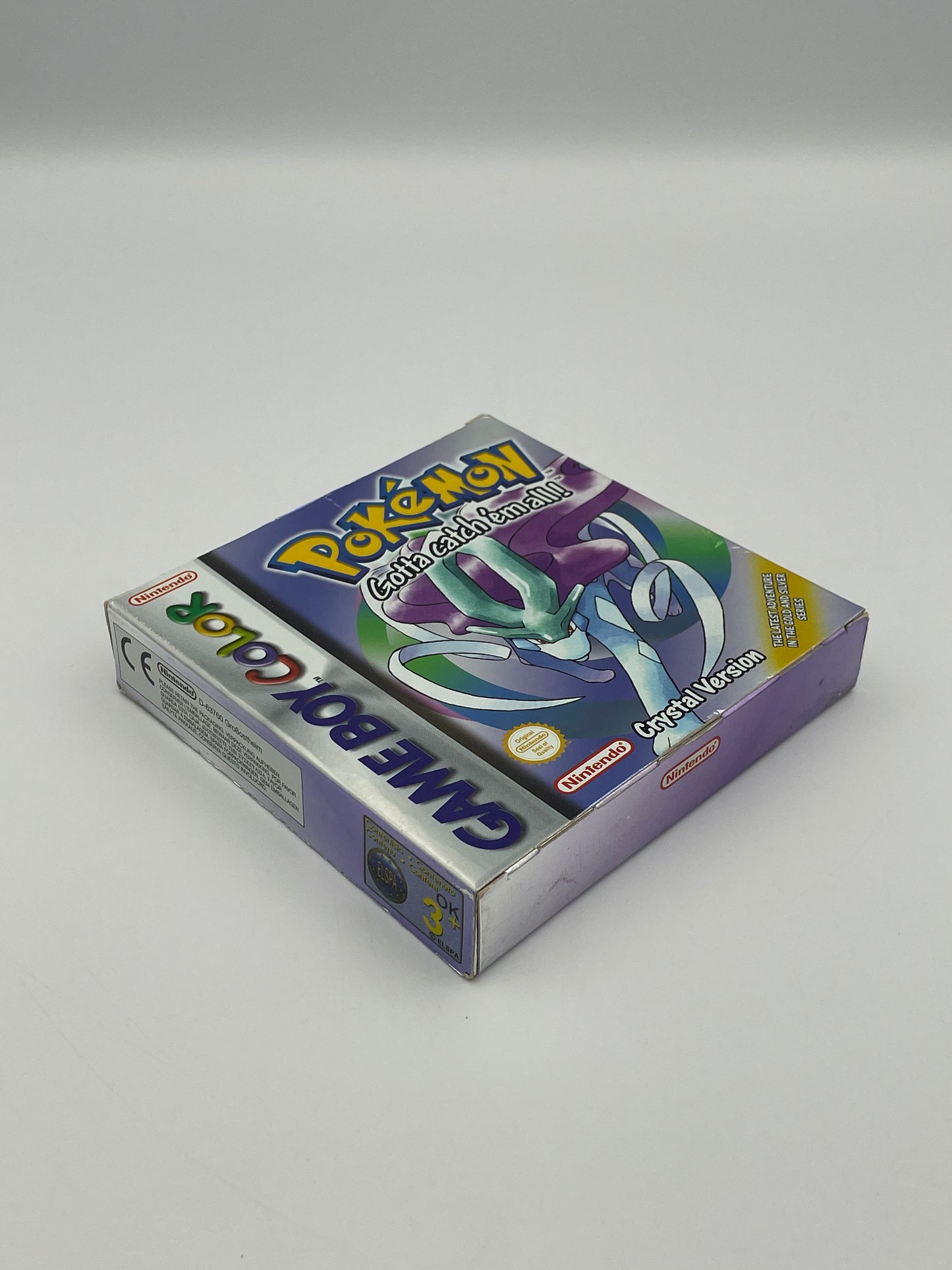 Pokémon Crystal – Game Boy Color – Complete in Box (PAL)