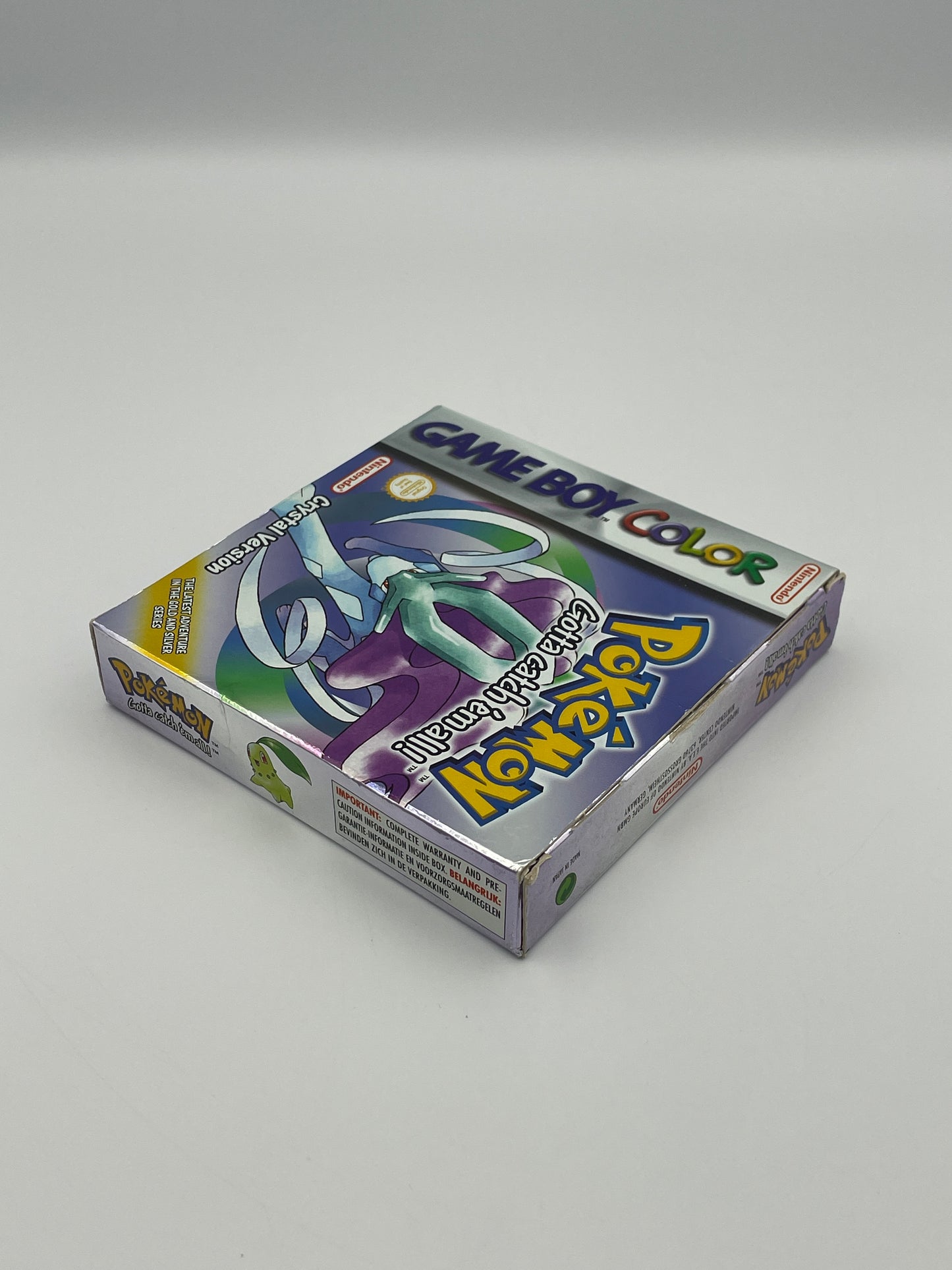 Pokémon Crystal – Game Boy Color – Complete in Box (PAL)