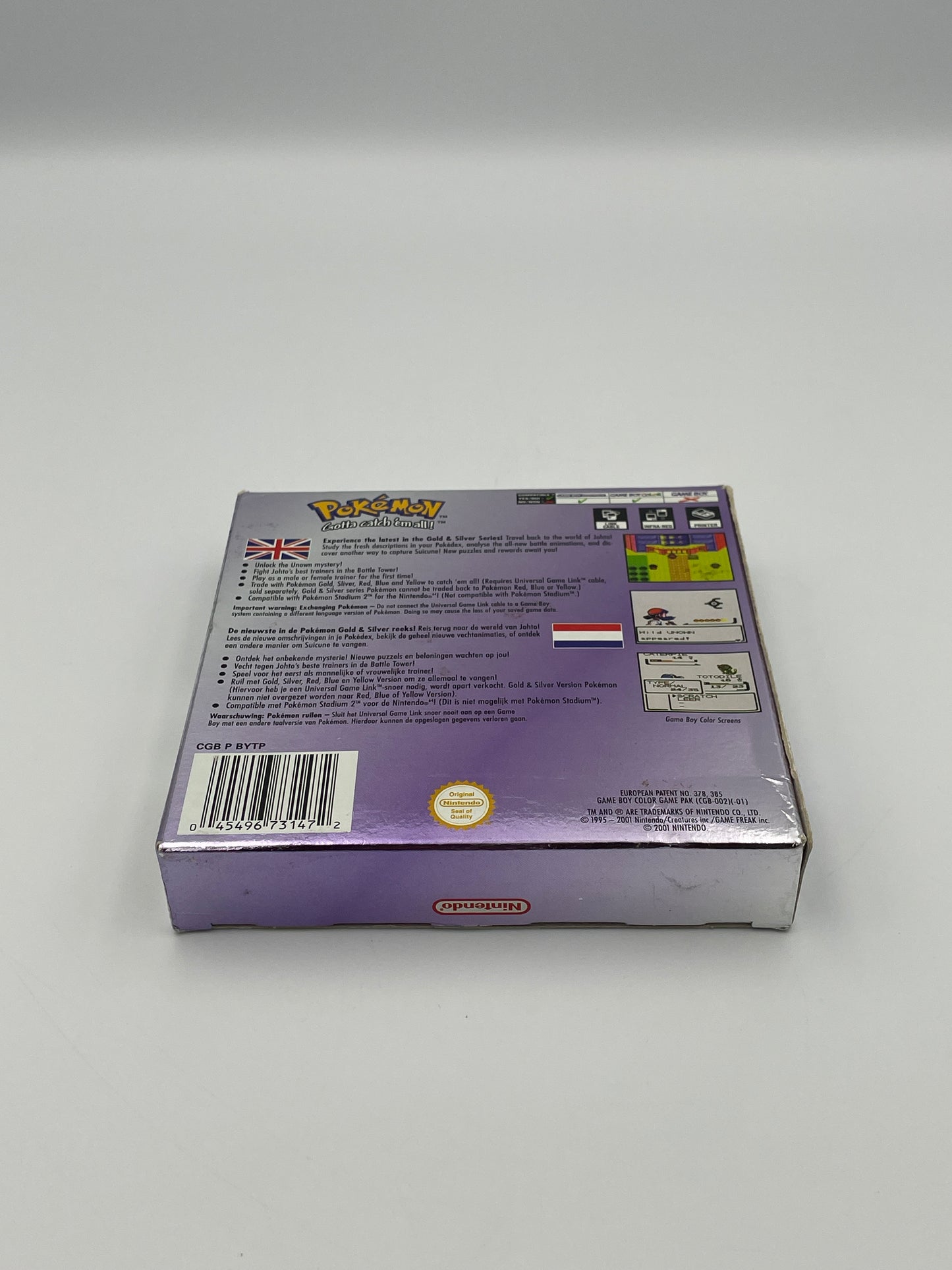 Pokémon Crystal – Game Boy Color – Complete in Box (PAL)