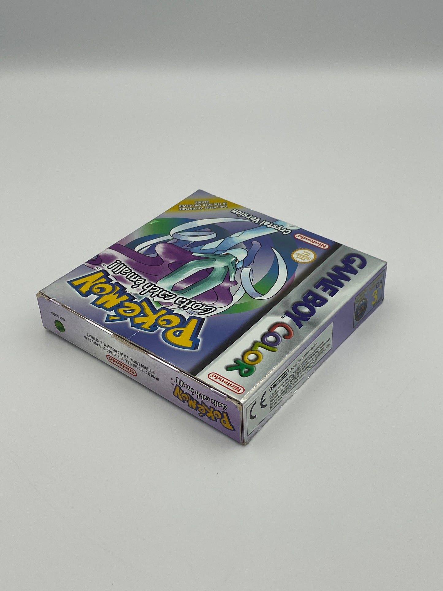 Pokémon Crystal – Game Boy Color – Complete in Box (PAL)