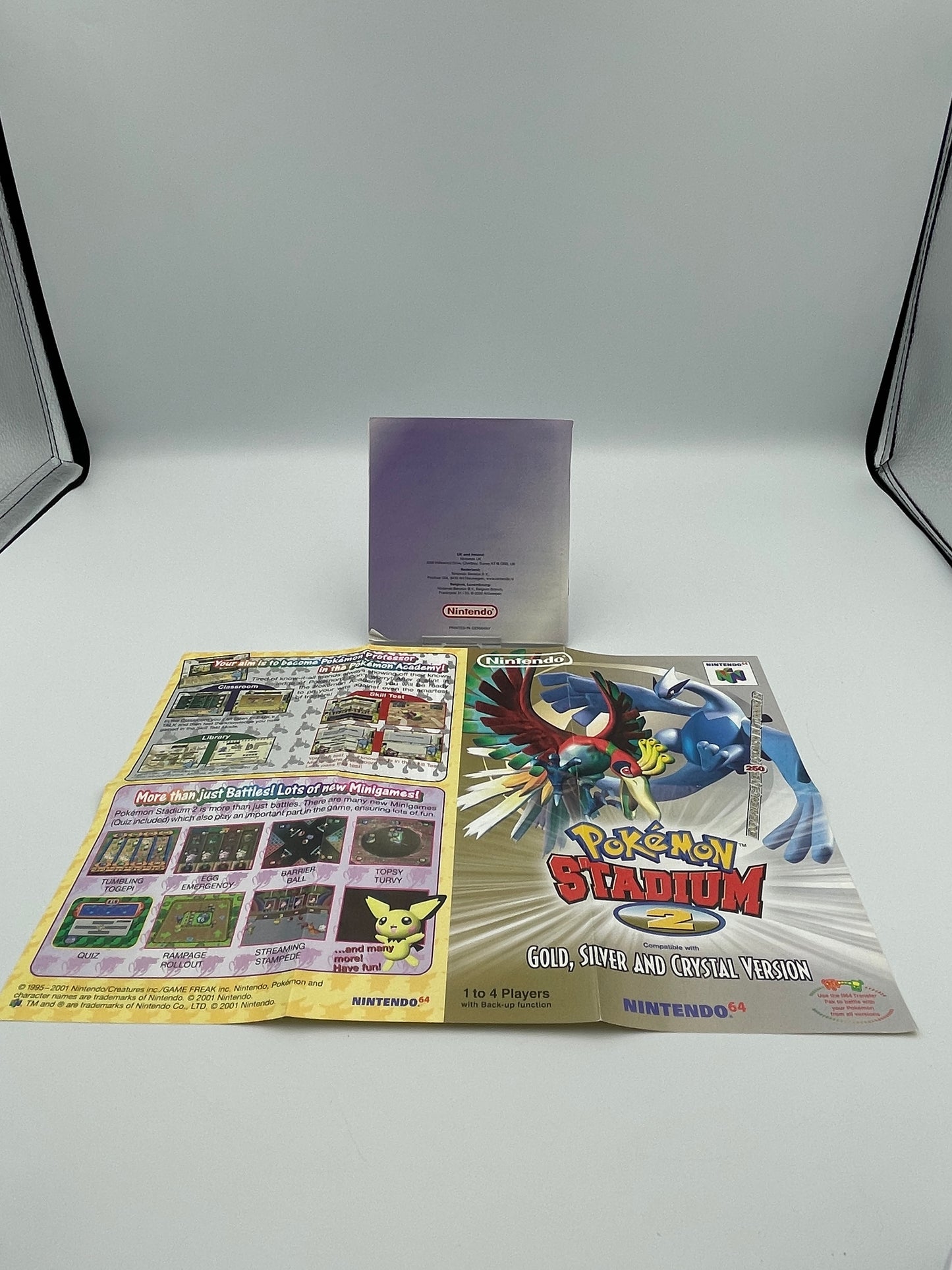 Pokémon Crystal – Game Boy Color – Complete in Box (PAL)