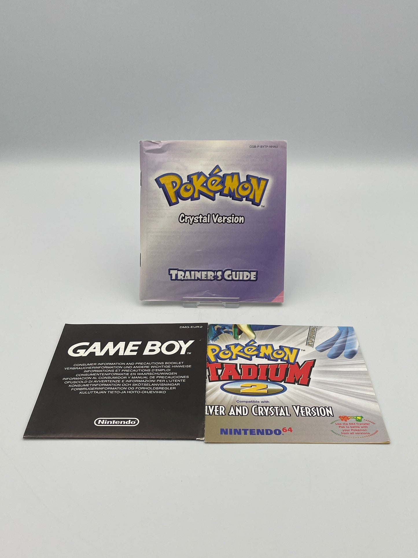 Pokémon Crystal – Game Boy Color – Complete in Box (PAL)