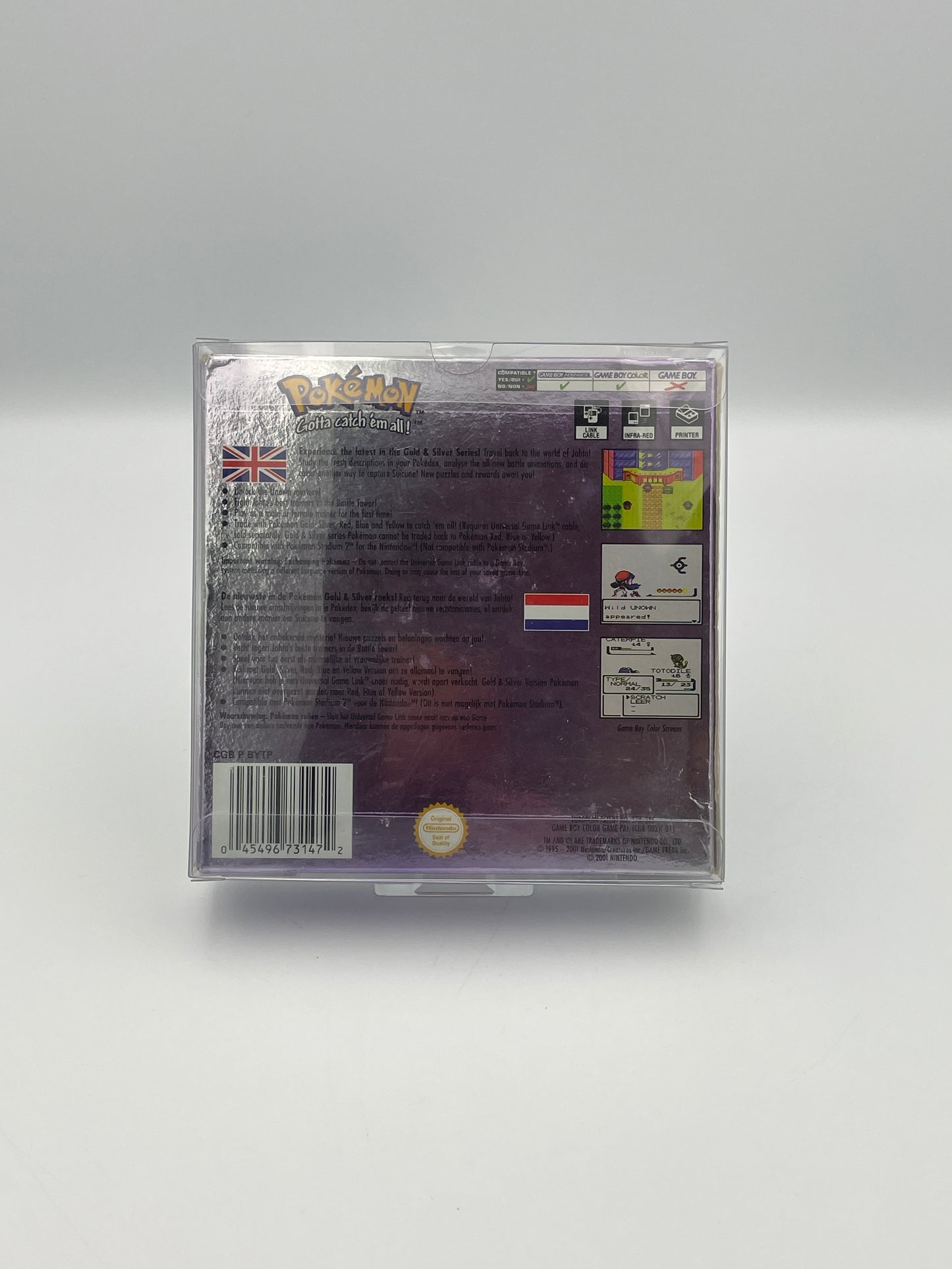 Pokémon Crystal – Game Boy Color – Complete in Box (PAL)
