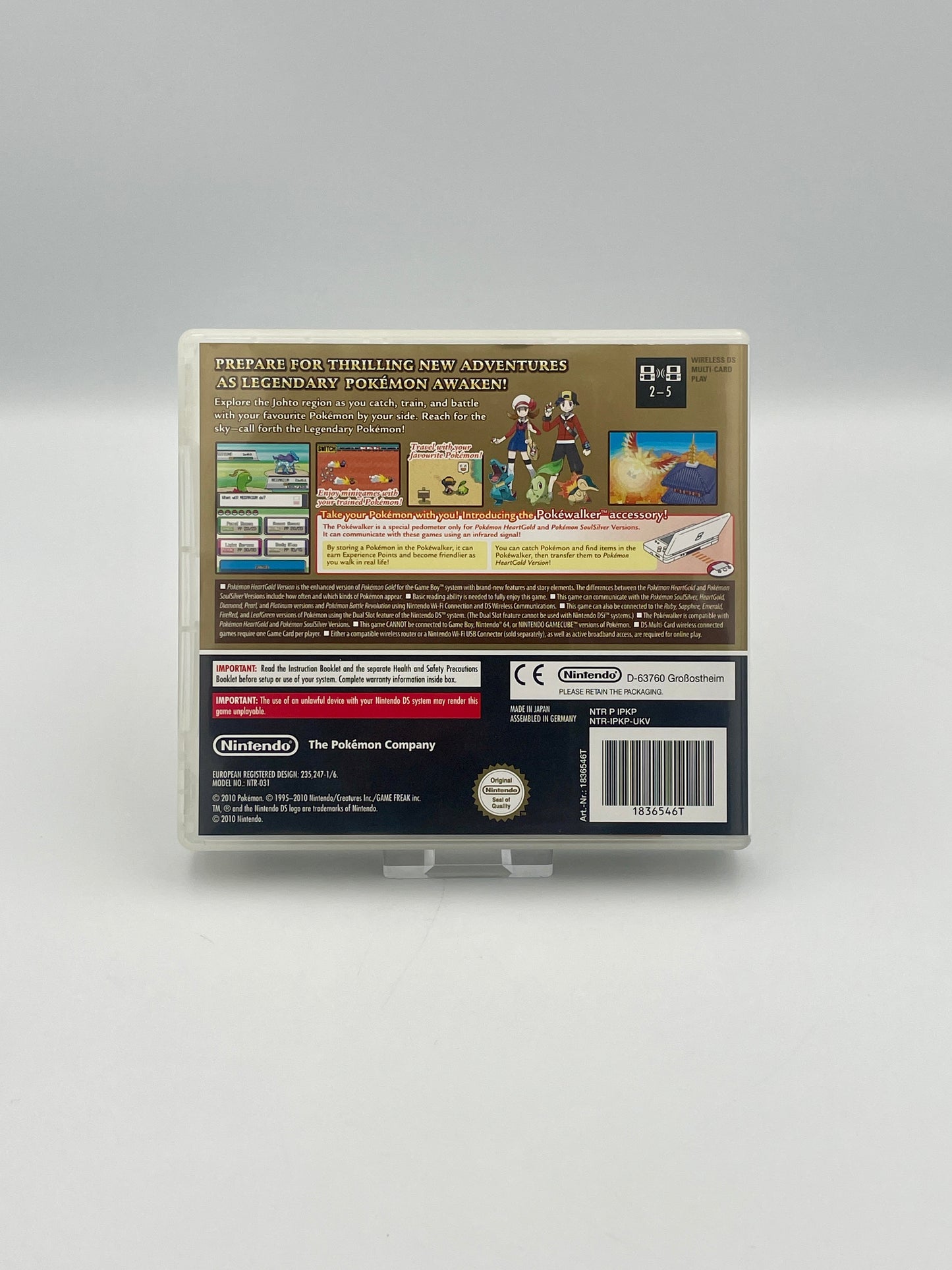 Pokemon Heart Gold DS