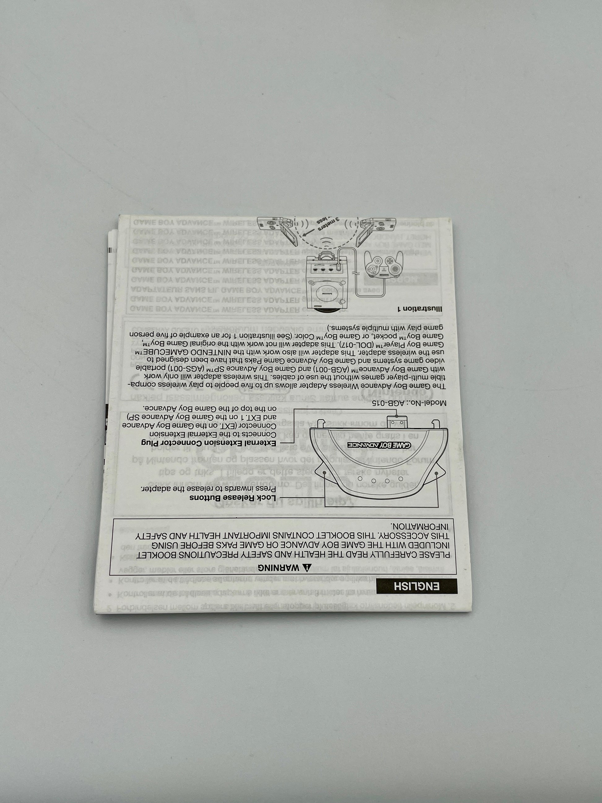 Product manual or guide on a gray background