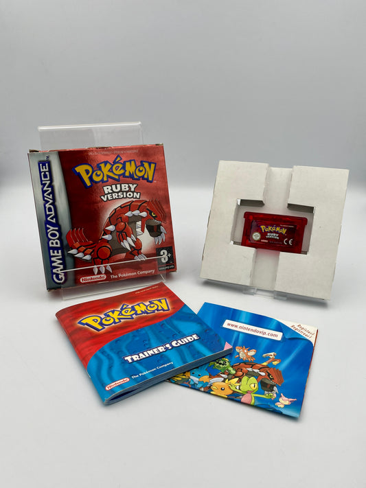Pokémon Ruby Game Boy Advance PAL