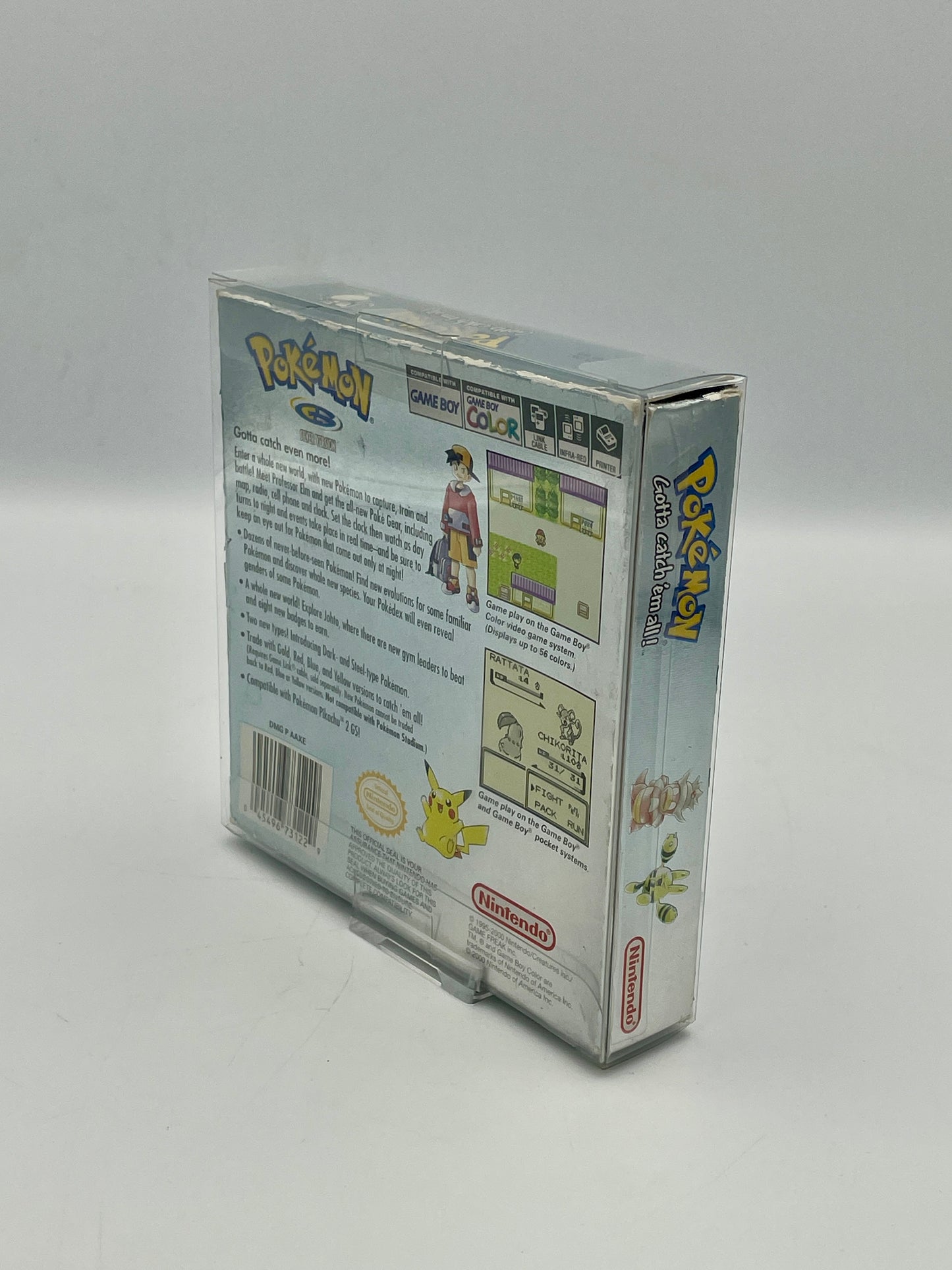 Pokémon Silver Game Boy Color USA version