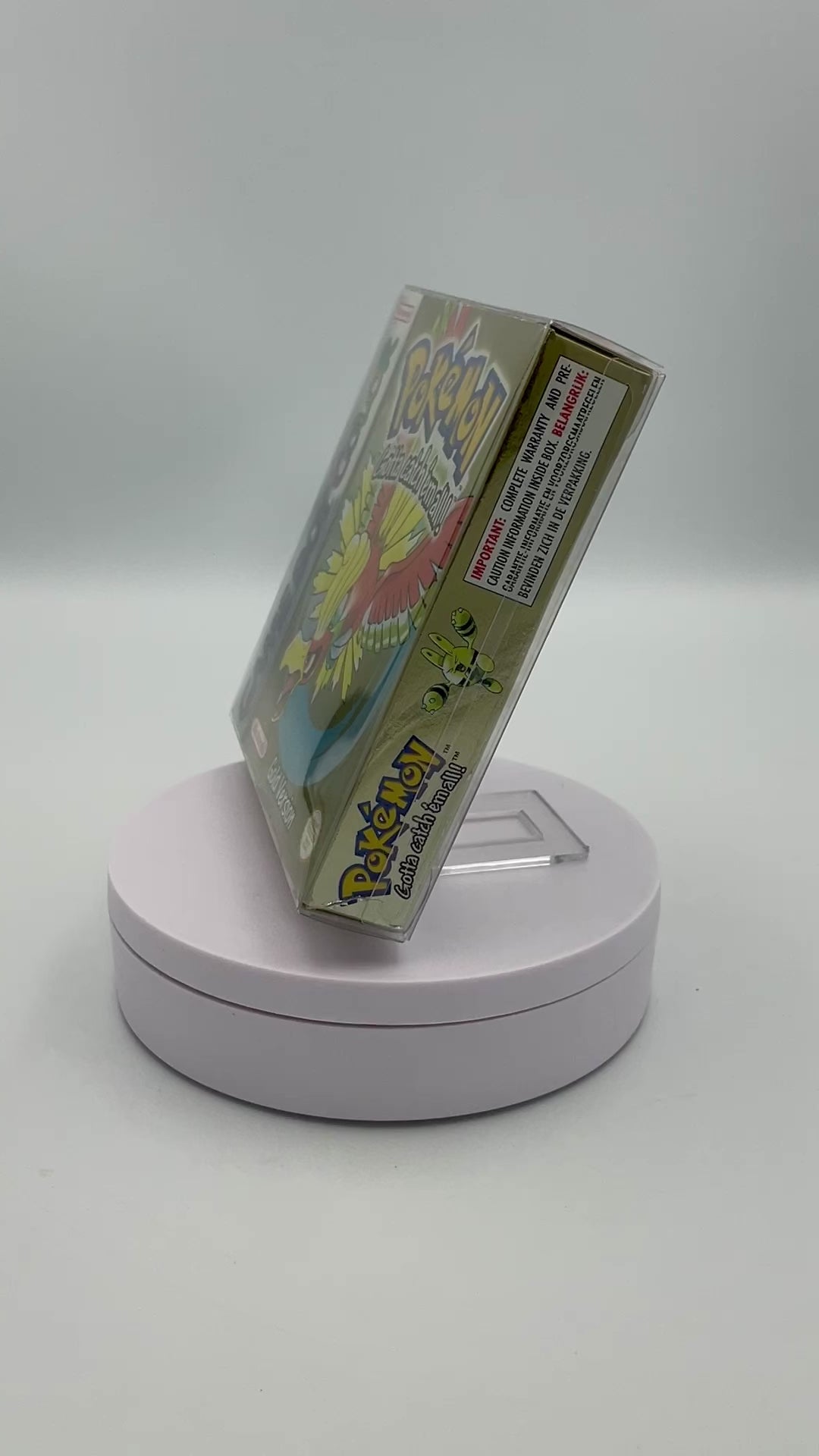 rotating image of the game pokemon gold