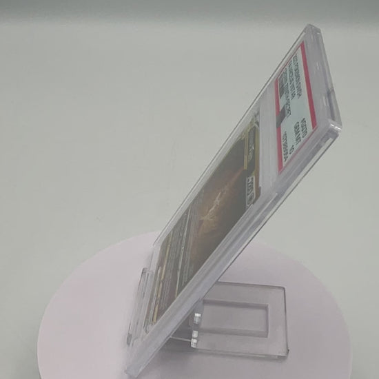 Arceus PSA 10 rotating on a turn table.