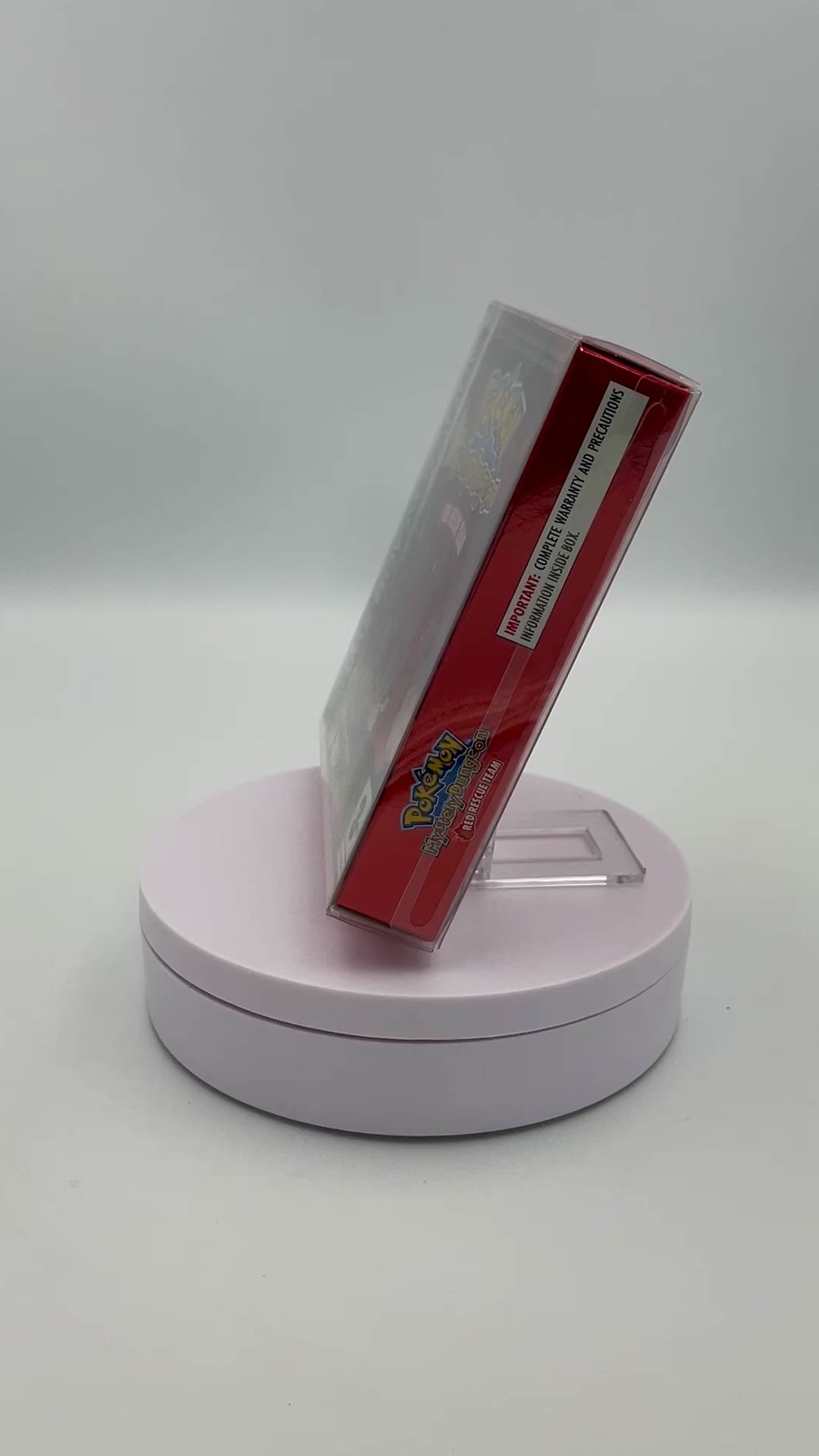 rotating video of the game Pokemon mystery dungeon red team rescue