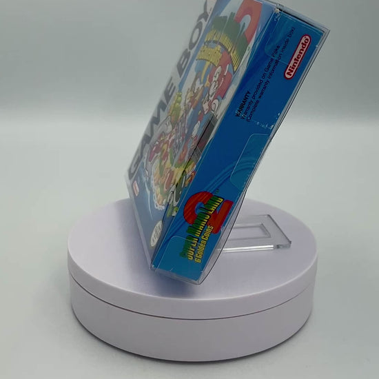 rotating video of the game super mario land 6 golden coins for the game boy