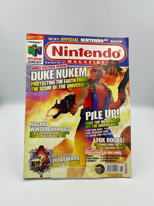Retro Official Nintendo Magazine Duke Nukem - Issue 62 - 1997